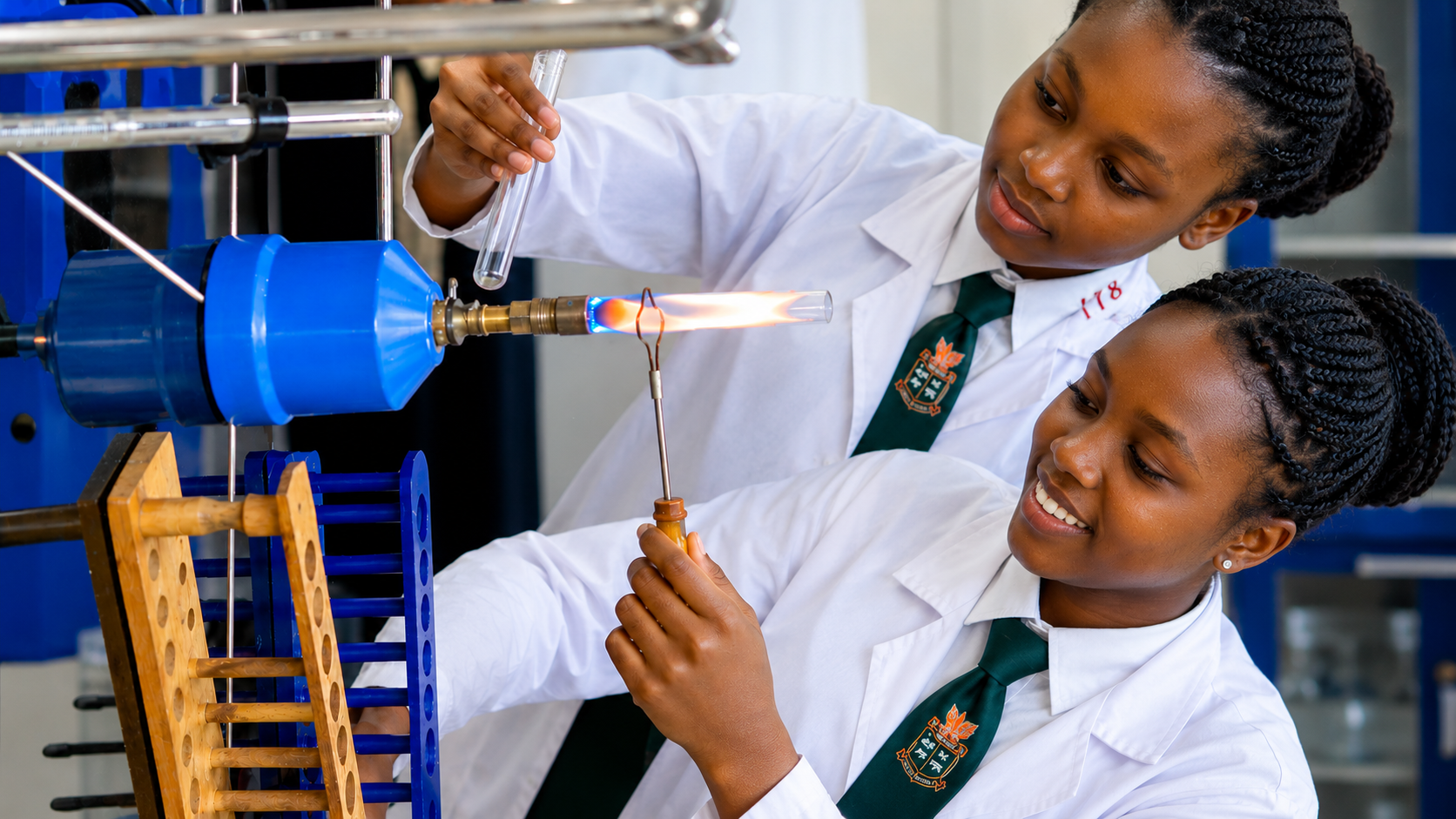 Students in Science Lab